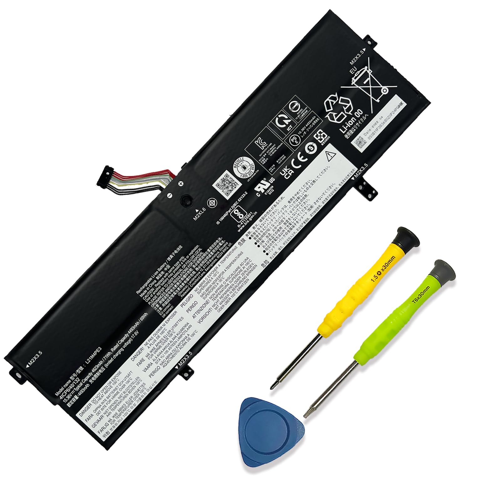 Amazon.com: Mobik L21M4PE3 5B11F38367 Laptop Battery Replacement